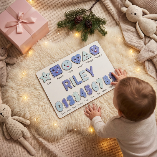 Personalized Name Puzzle - Ocean - Scholar Collection