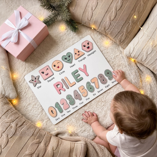 Personalized Name Puzzle - Boho - Scholar Collection