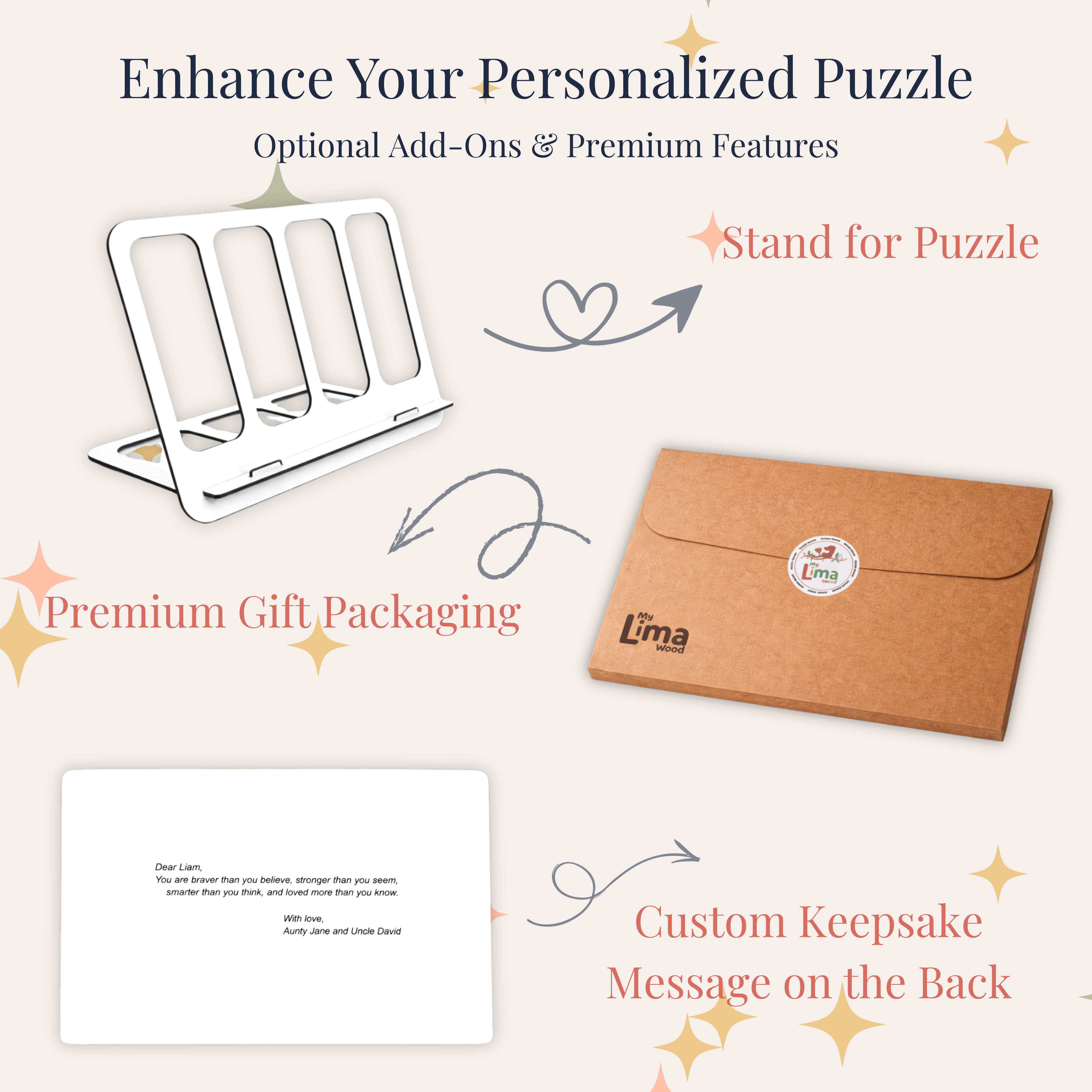 Personalized Name Puzzle - Blush - Scholar Collection