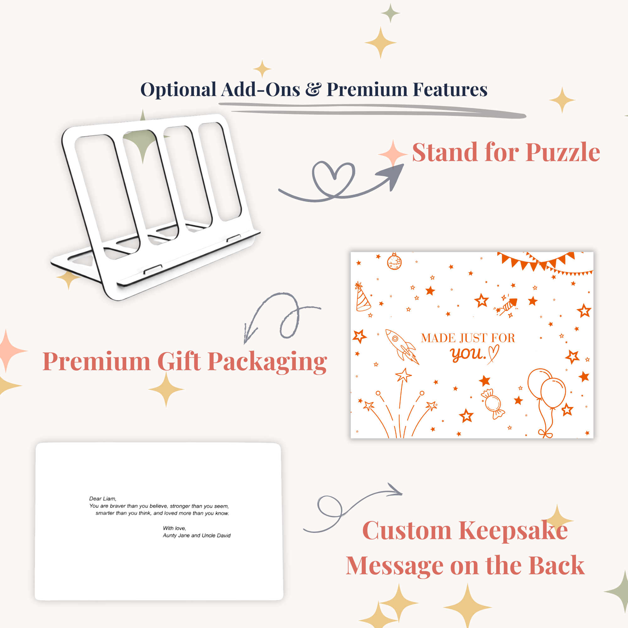 Personalized Name Puzzle - Boho - Scholar Collection