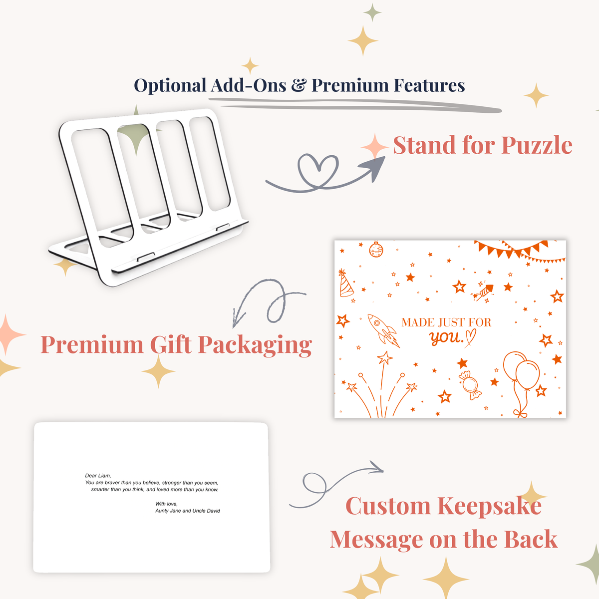 Personalized Name Puzzle - Boho - Scholar Collection