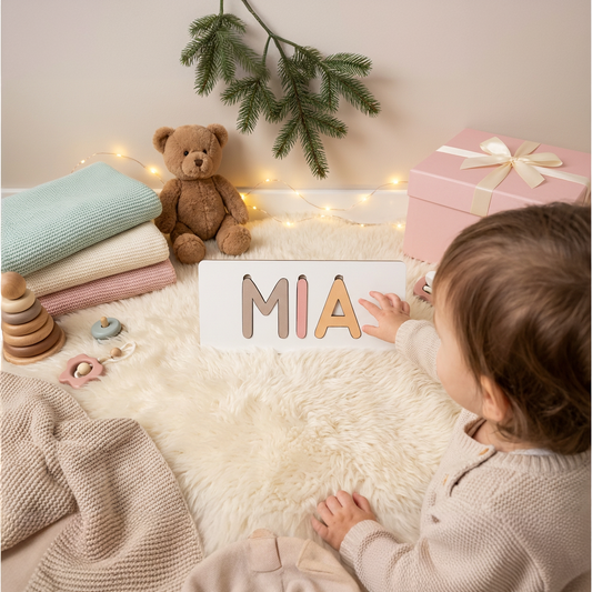 Personalized Name Puzzle - Boho - Classic Collection