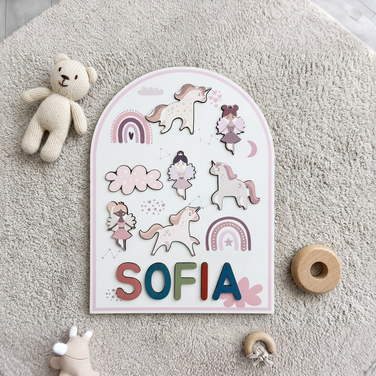 Personalized Name Puzzle - Magic - Arch Collection