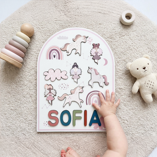 Personalized Name Puzzle - Magic - Arch Collection