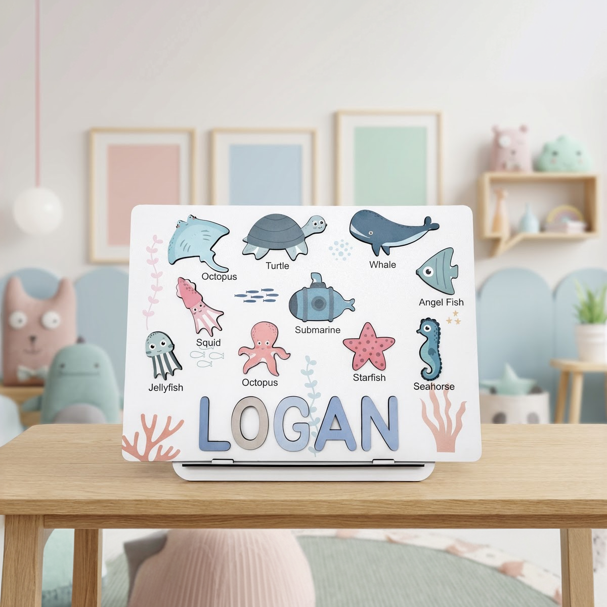 Personalized Name Puzzle - Ocean - Storyboard Collection