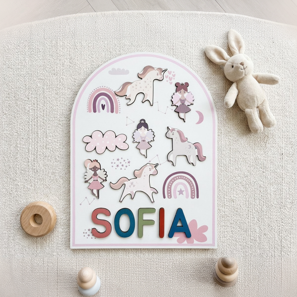 Personalized Name Puzzle - Magic - Arch Collection