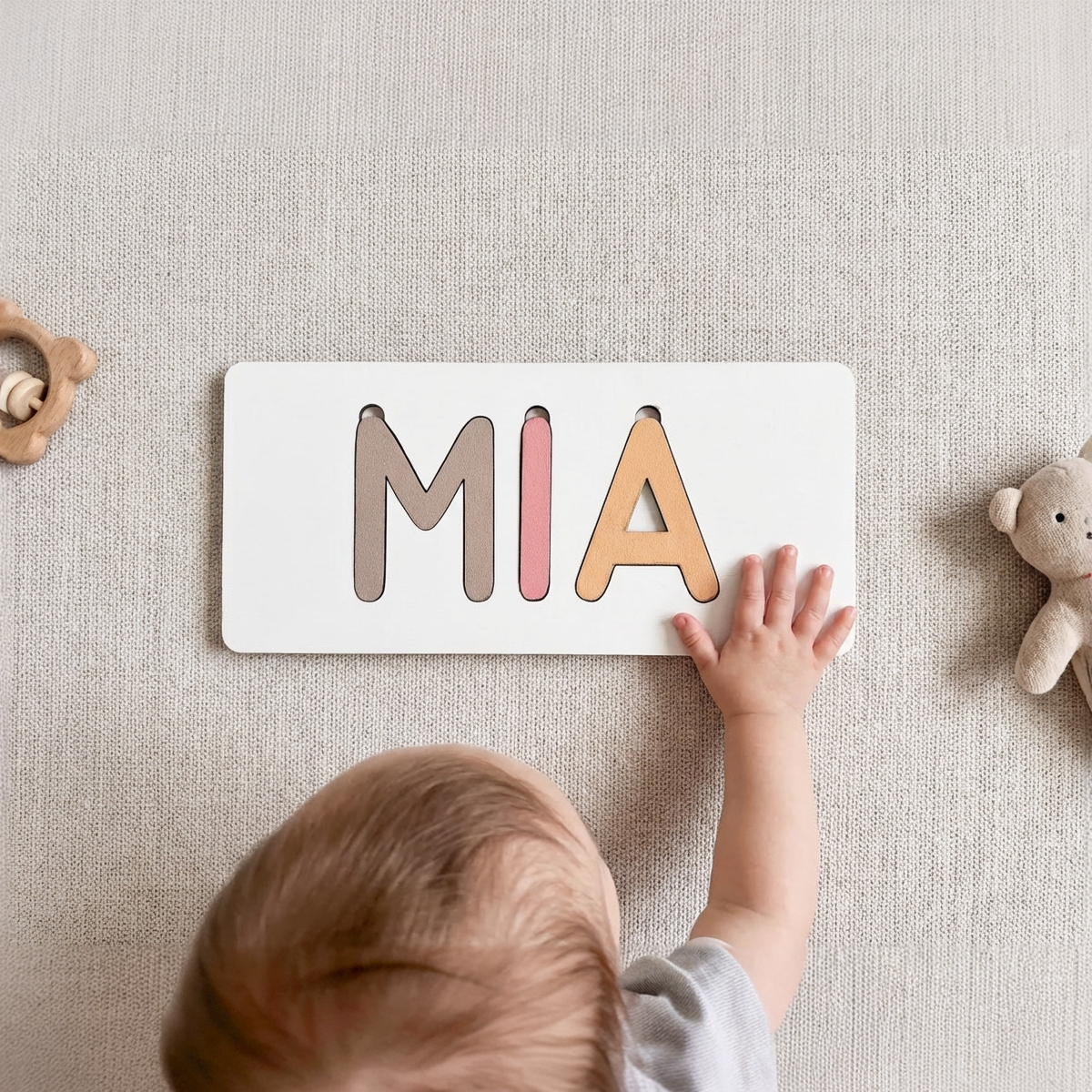 Personalized Name Puzzle - Boho - Classic Collection