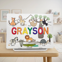 Personalized Name Puzzle - Safari - Storyboard Collection