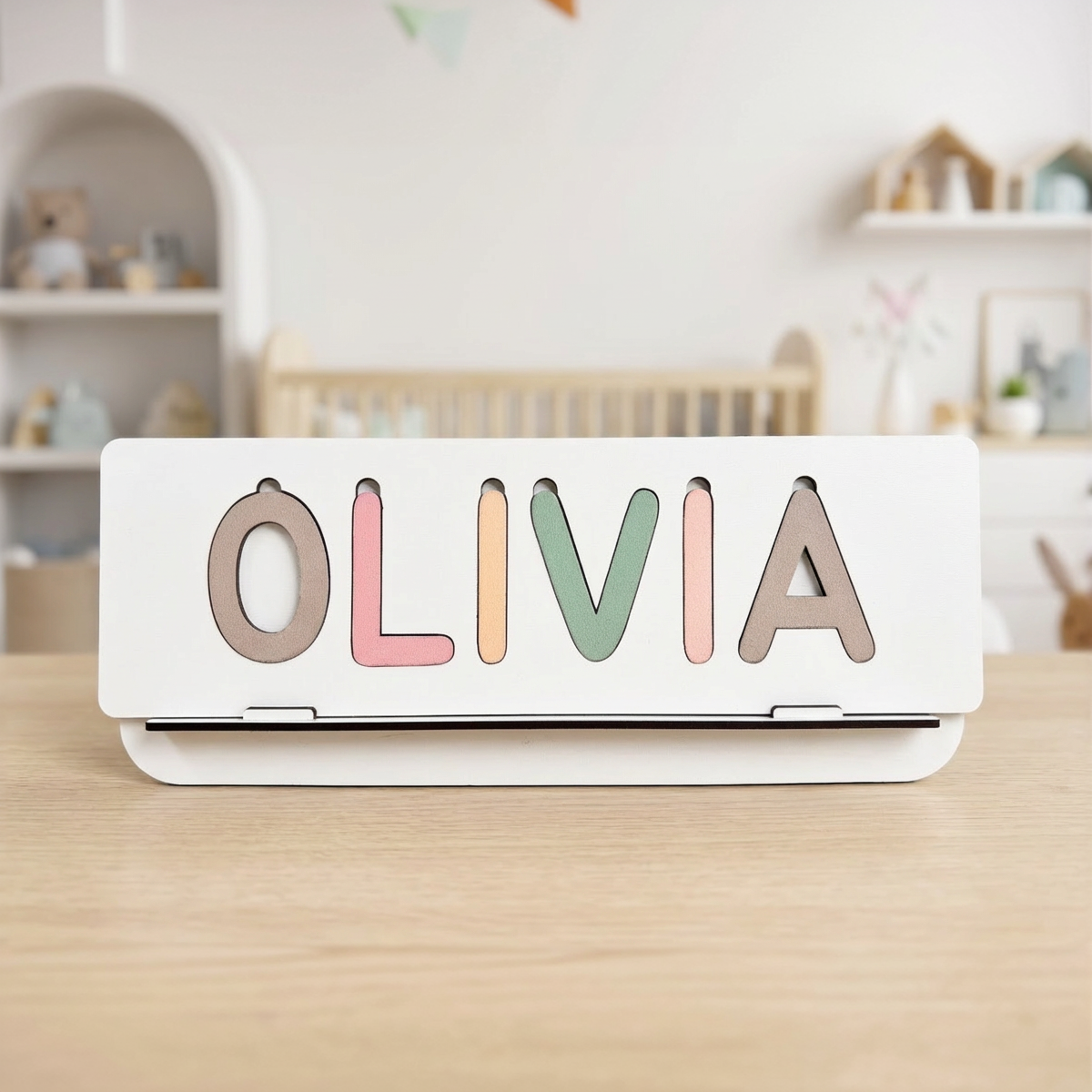 Personalized Name Puzzle - Boho - Classic Collection