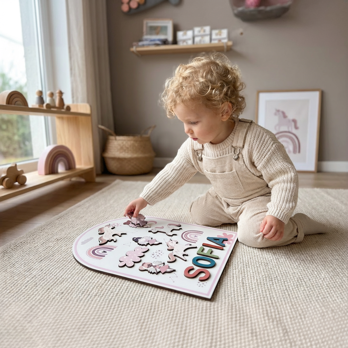 Personalized Name Puzzle - Magic - Arch Collection