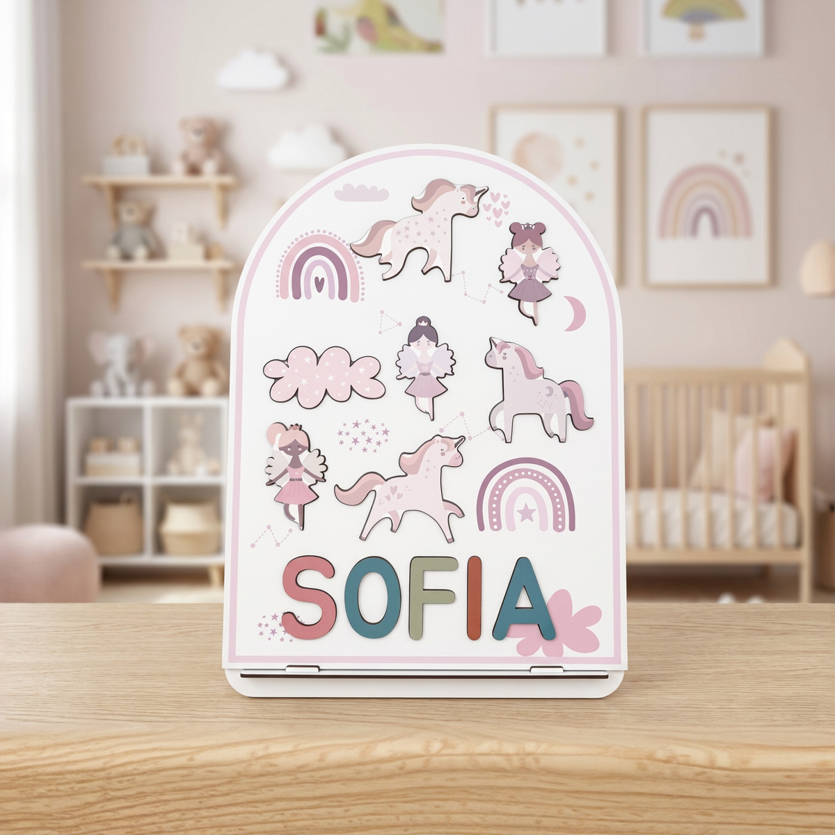 Personalized Name Puzzle - Magic - Arch Collection