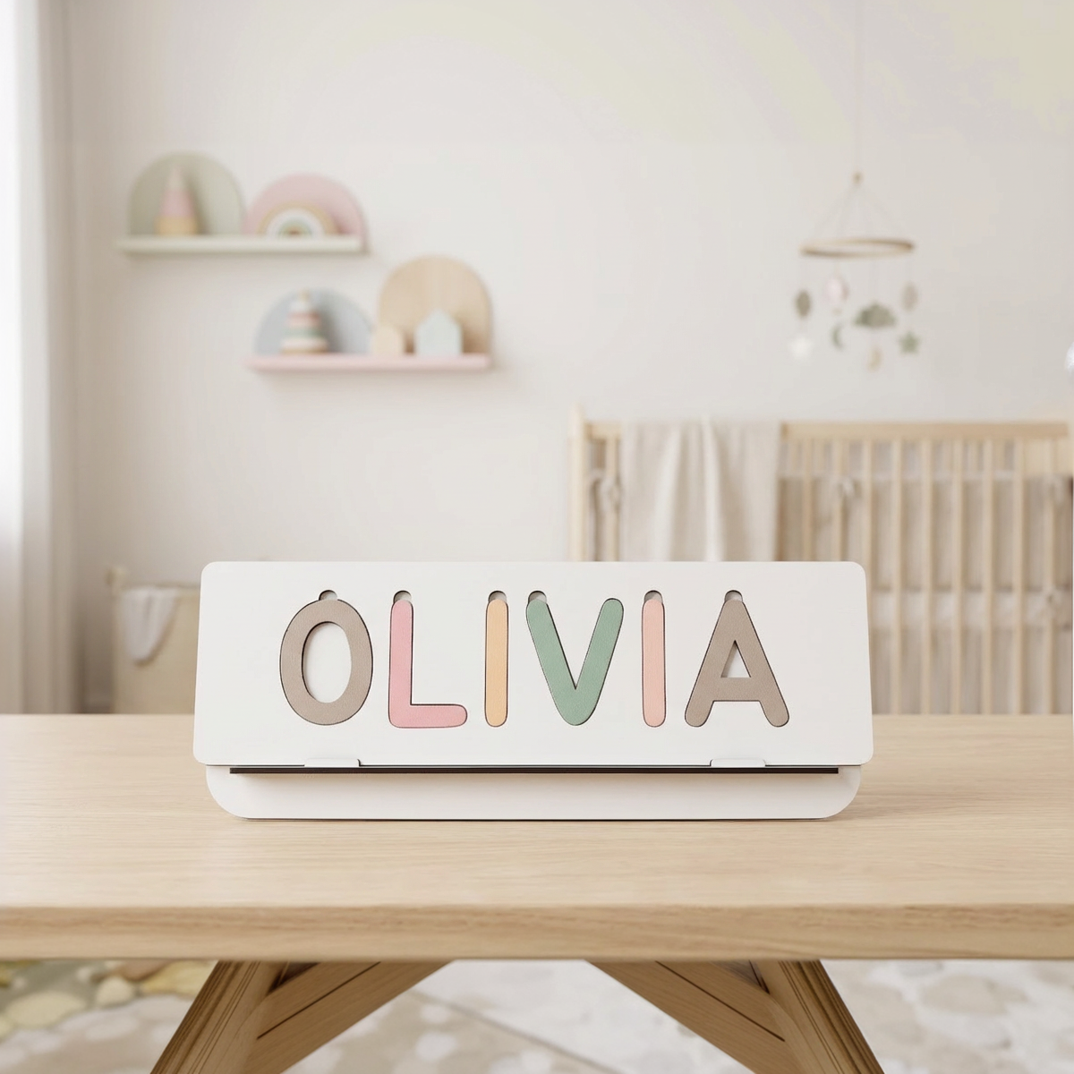 Personalized Name Puzzle - Boho - Classic Collection