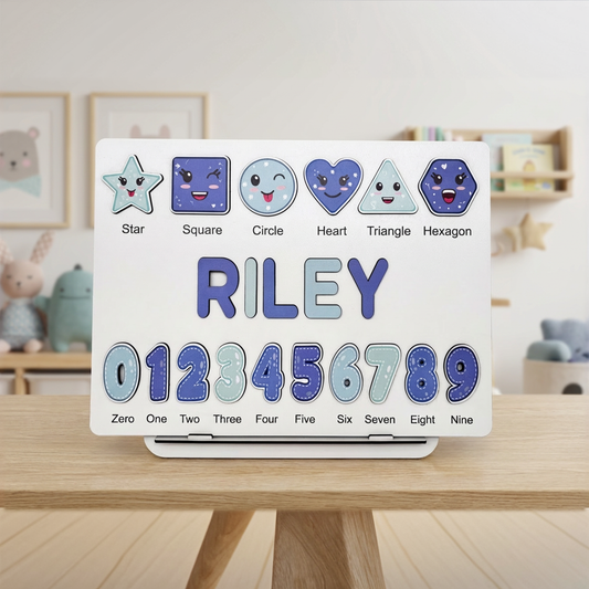 Personalized Name Puzzle - Ocean - Scholar Collection