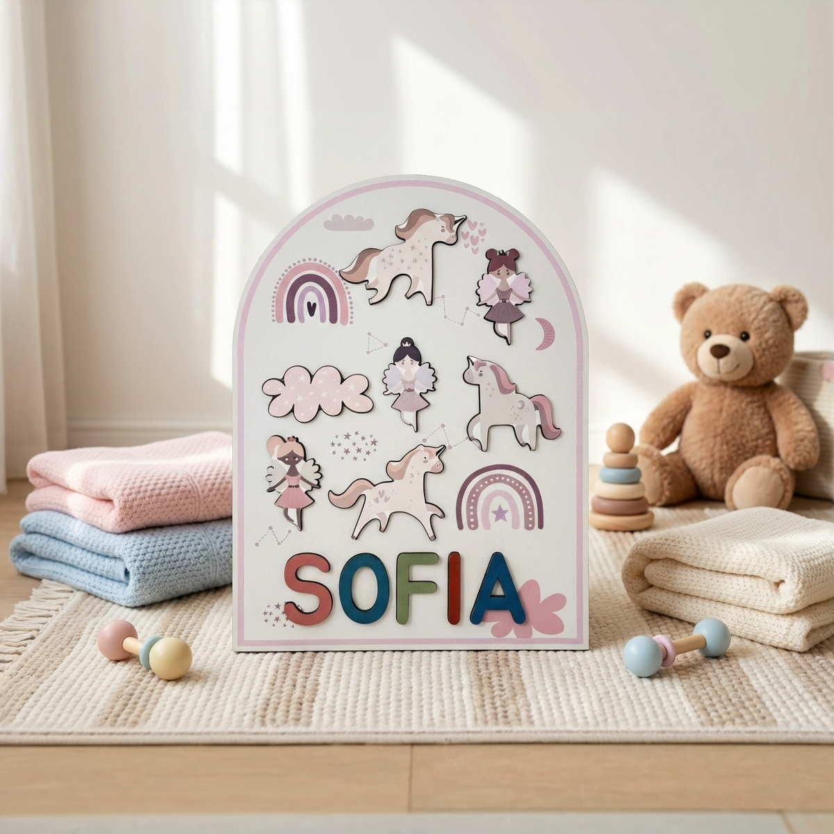 Personalized Name Puzzle - Magic - Arch Collection