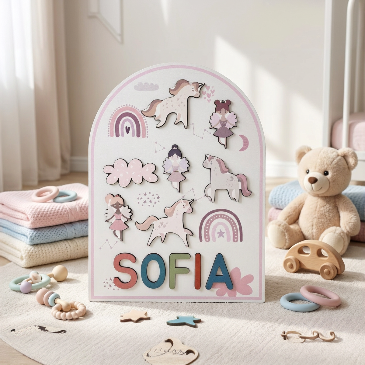 Personalized Name Puzzle - Magic - Arch Collection