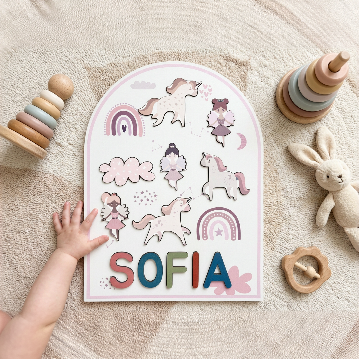 Personalized Name Puzzle - Magic - Arch Collection