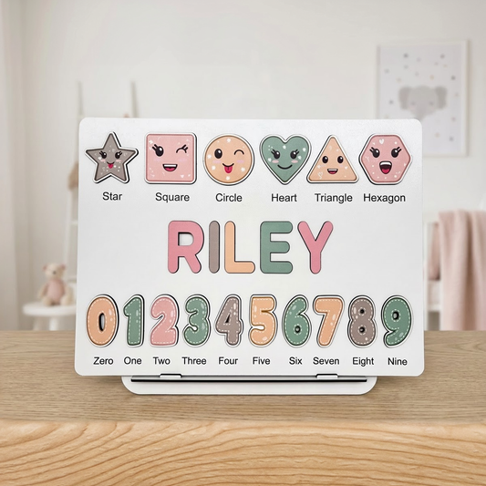 Personalized Name Puzzle - Boho - Scholar Collection